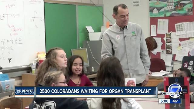 Colorado man alive thanks to organ donors now devotes life to teaching others about donation