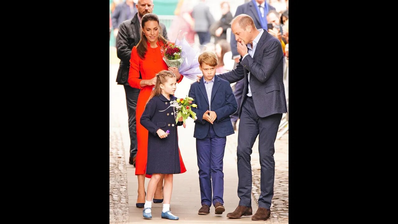 The Cambridges Spending the Day at Cardiff Castle #thecambridges #platinumjubilee #royalfamily