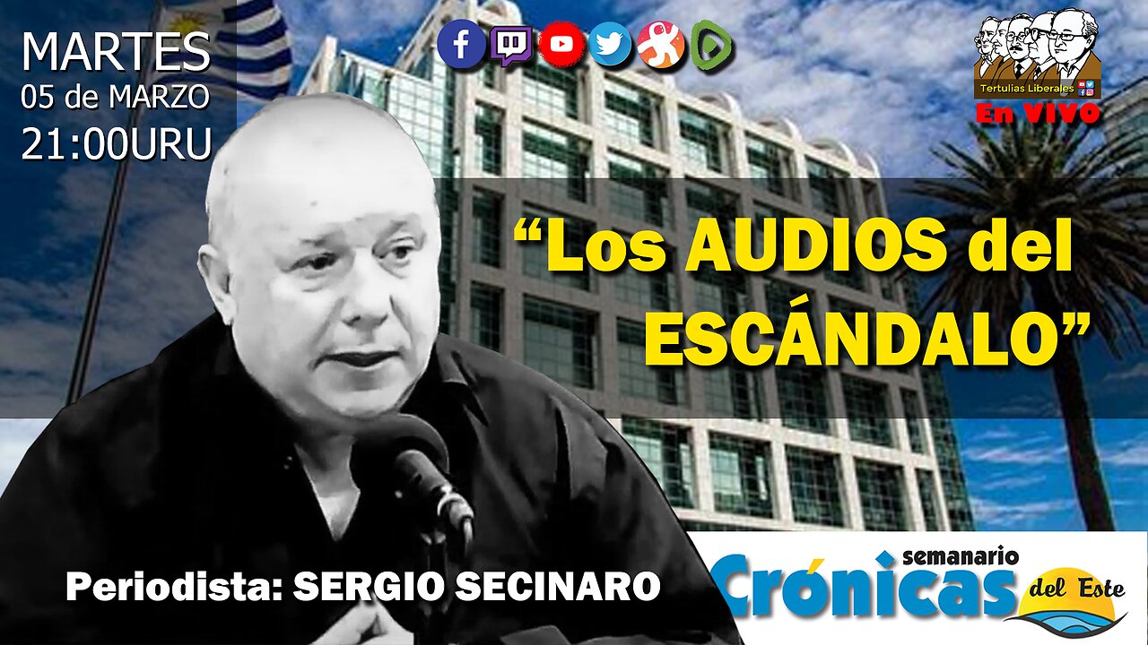 Periodista SERGIO SECINARO: “Los AUDIOS del ESCÁNDALO”