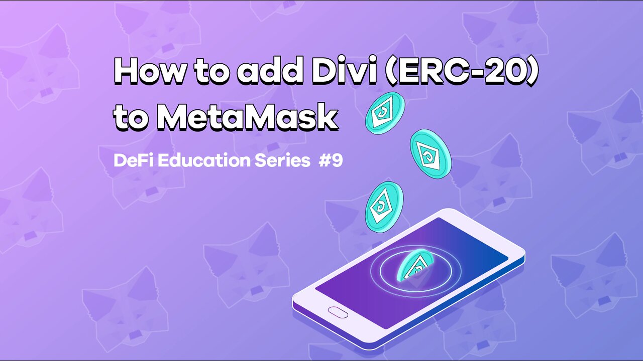 How to add Divi (ERC-20) to MetaMask