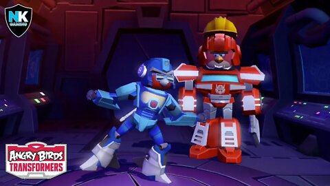 Angry Birds Transformers - Blurr + Ironhide Team Up