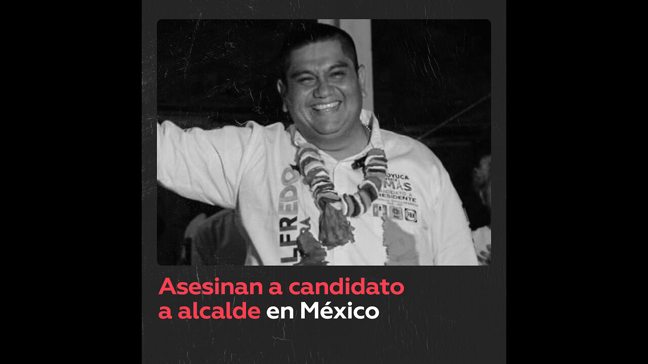 Matan a tiros a un candidato a alcalde en México frente a una multitud en el cierre de campaña