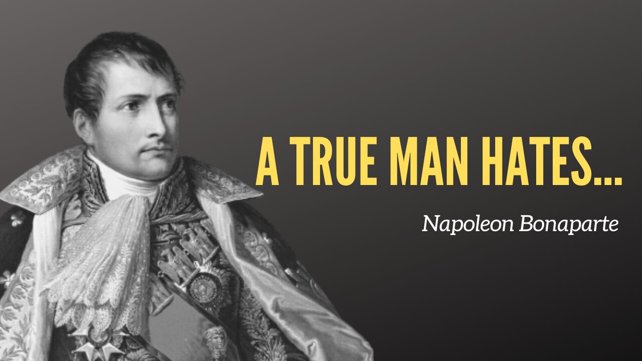 Napoleon Bonaparte Life Quotes ― Famous Quotes