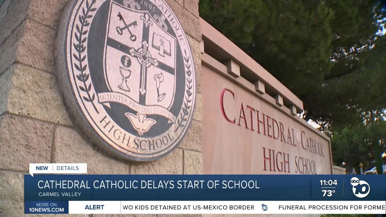 Cathedral Catholic delays start of schoo