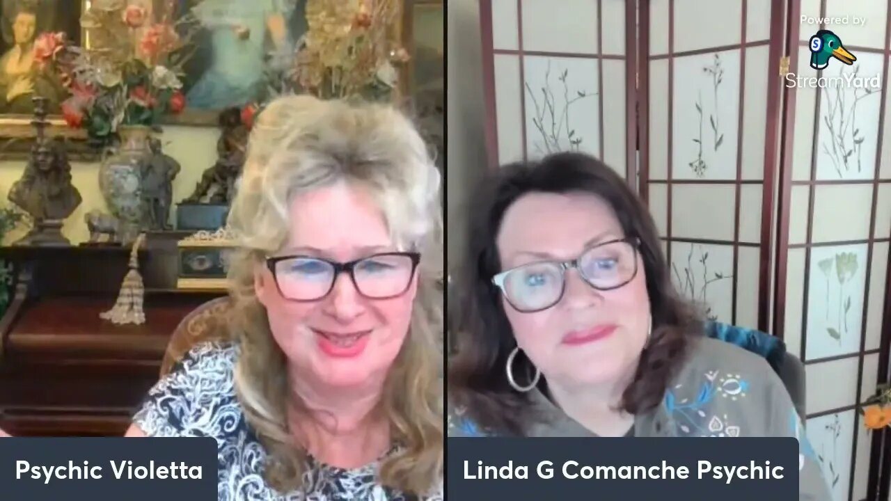 Psychic Violetta and Linda G the Comanche Psychic