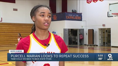 Purcell Marian sophomore Dee Alexander's leadership help as team looks to repeat success