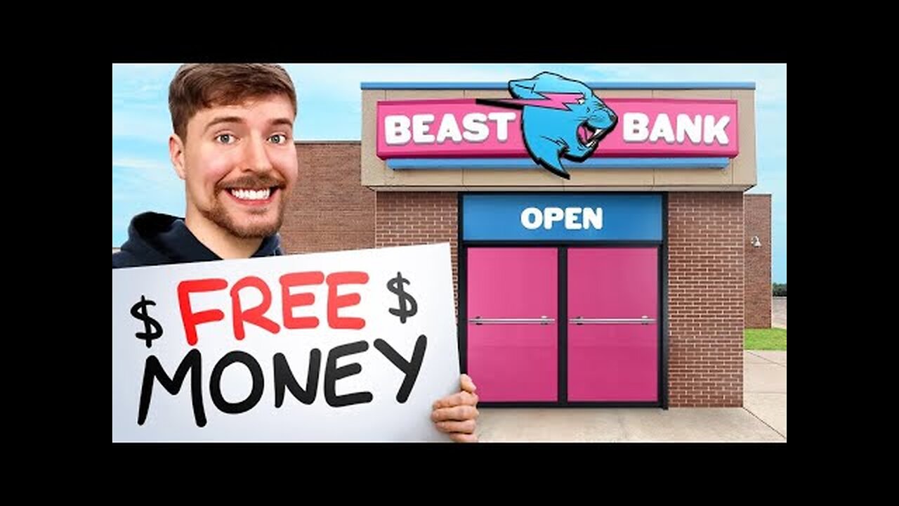 I Opened A FREE BANK