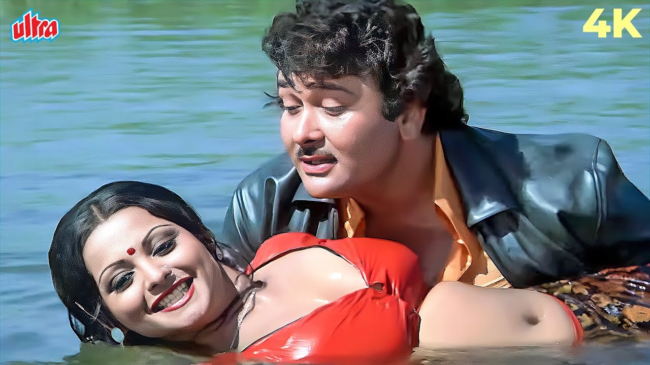 Baat Thi Yaar Ek Bair Ki 4K Video | Rekha & Randhir Kapoor Hot Song | Kishore Kumar | Dharam Karam