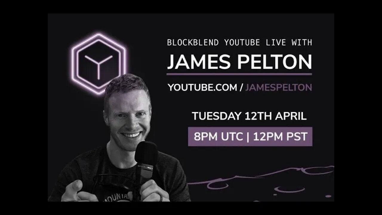 LIVE with Blockblend at 3pm CST!