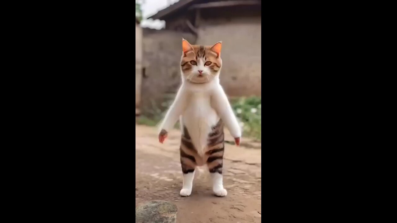 Beautiful cat dance☺️😹😺😻🐈‍⬛