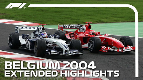 Kimi Raikkonen's Incredible Win & Schumacher's 7th World Title Full Race Highlights 2004