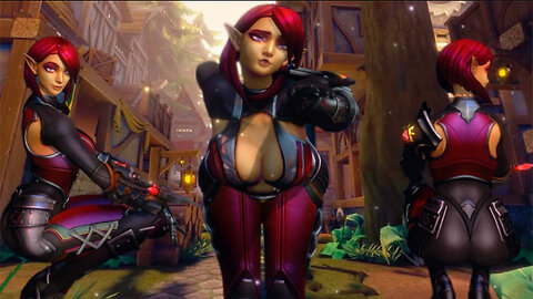 Viewing Guild Skye Thick Big Booty in Shimmy Dance in Game | Paladins (18+)
