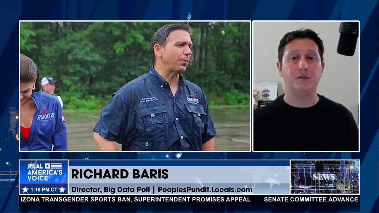 Richard Baris: DeSantis Campaign ‘Retooling’ Is Excuse because They’re Running Out of Money