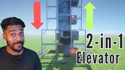 Easy Water Elevator in Minecraft 1.21 💧 | How to Make | Tutorial