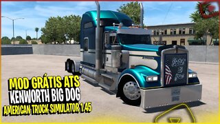 Saiu KENWORTH BigDog para American Truck Simulator Versão 1.45