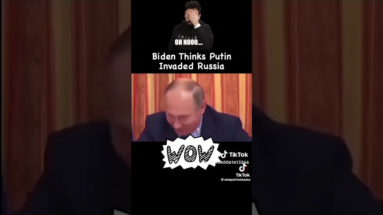 Wow Just Wow #Biden #Putin #Russia #USA #America #American