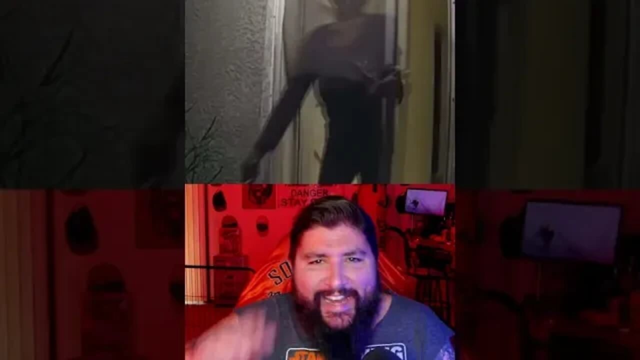 The window busted out