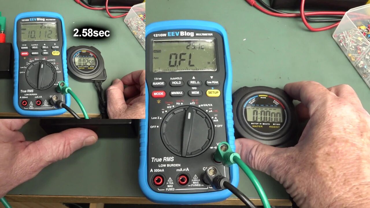 121GW Autoranging Speed