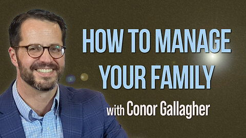 How To Manage Your Family - Conor Gallagher on LIFE Today Live