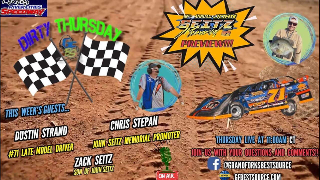 RCS Dirty Thursday – John Seitz Memorial Preview with Dustin Strand, Chris Stepan, and Zack Seitz!