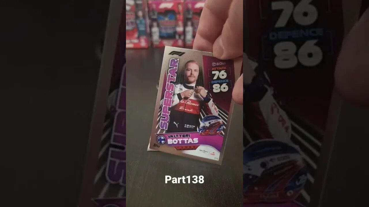 Topps Turbo Attax F1 Sport card unboxing 2022