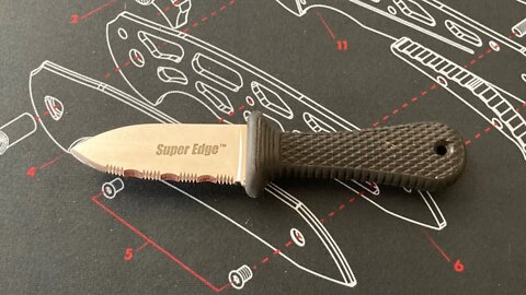 THE BEST MINI KNIFE EVER!!! Cold Steel Super Edge