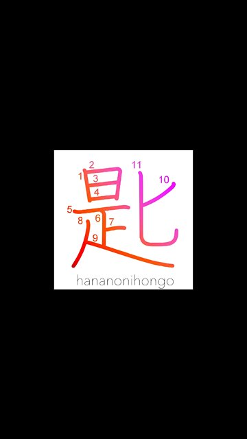 匙 - spoon 🥄 - Learn how to write Japanese Kanji 匙 - hananonihongo.com