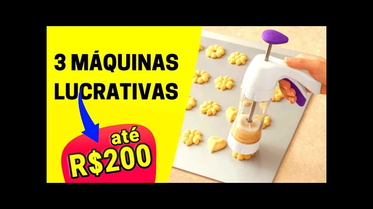 3 MÁQUINAS LUCRATIVAS de até R$ 200 | GANHE MUITO DINHEIRO INVESTINDO POUCO