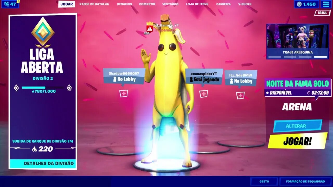 FORTNITE - AO VIVO + Nova Loja