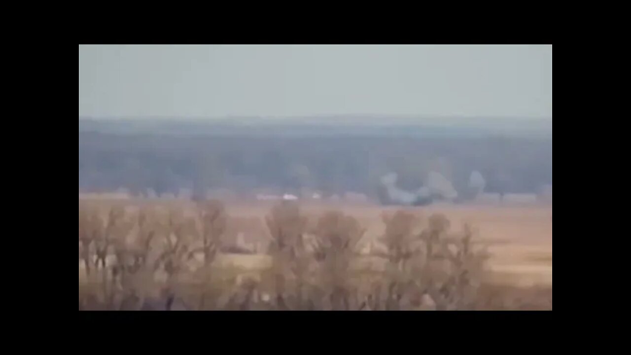 🇺🇦Graphic War18+🔥Russian Column Destruction Near Kyiv - Ukraine Armed Forces(ZSU) #Shorts