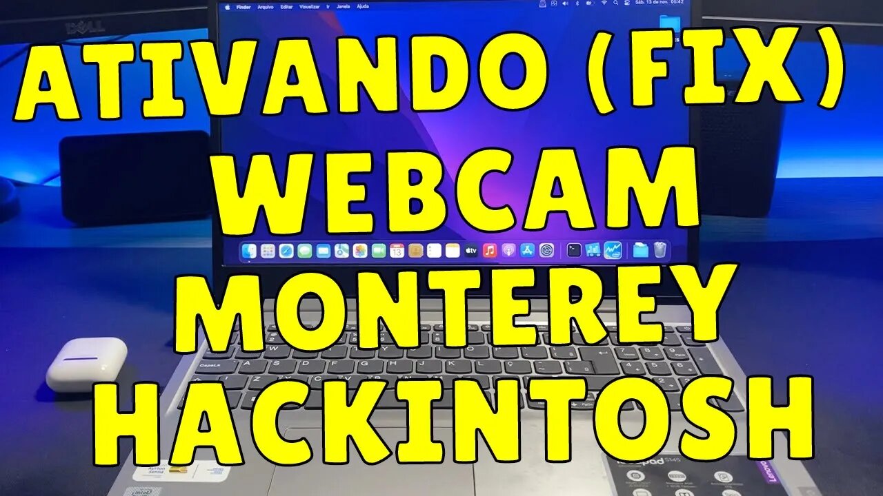 DICA!!! ATIVANDO (FIX) WEBCAM NO MACOS MONTEREY HACKINTOSH!!! CONFERE!!!!