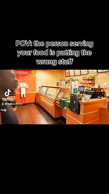 POV: the person serving your food is putting the wrong stuff 😂😂 #shorts #food #foodie #short #comedy