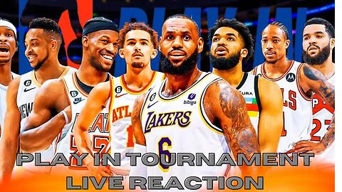 NBA PLAY IN TOURNAMENT LIVE REACTION