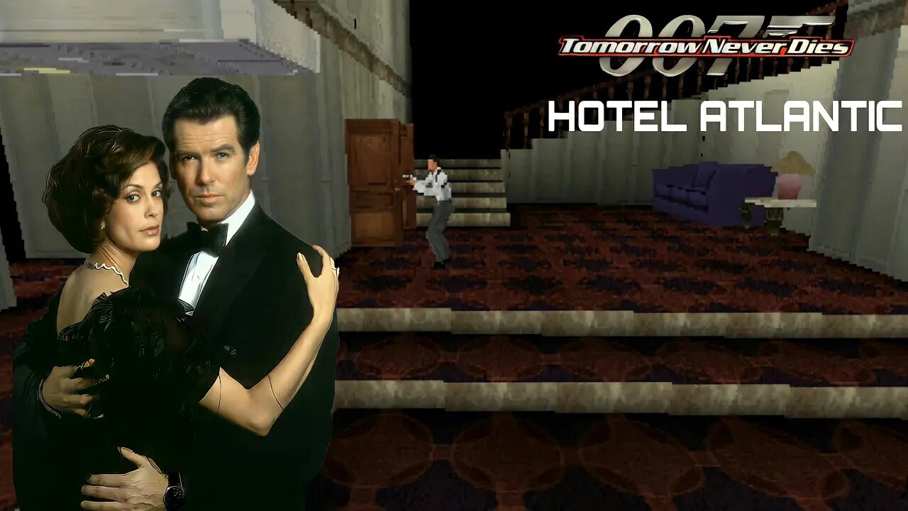 Encontro com Paris no Hotel Atlantic - Missao 5 - 007 Tomorrow Never Dies (PS1 ) Dificuldade 007