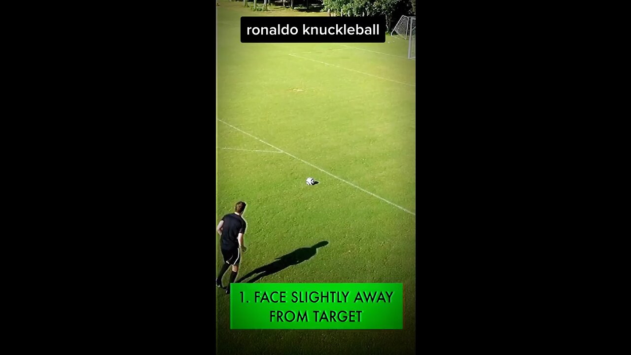 Ronaldo cr7 kunckle ball kick