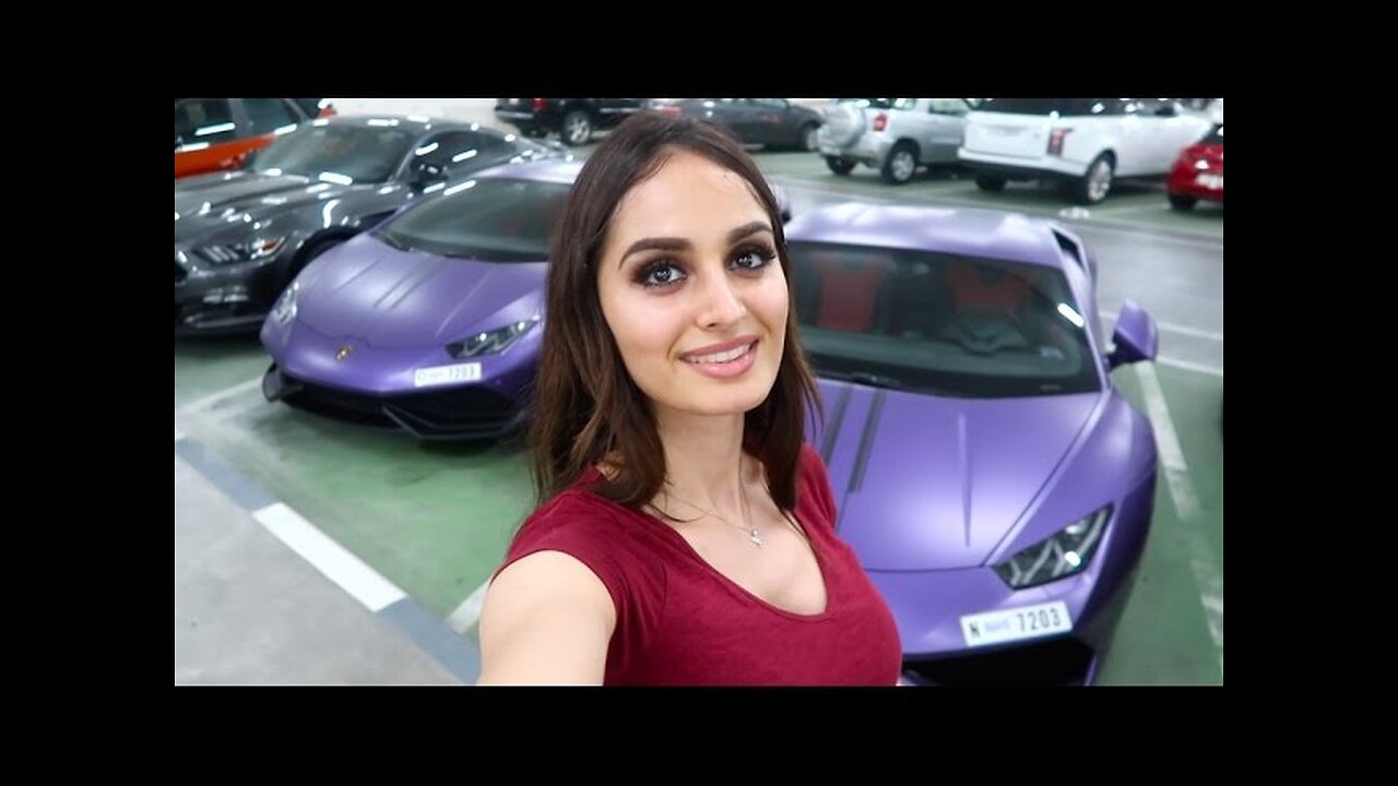 PURPLE LAMBORGHINI TWINS!