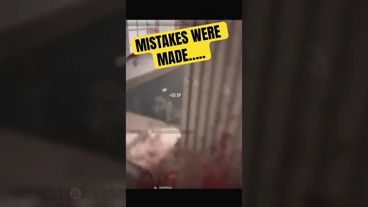 MISTAKE WERE MADE…..Subscribe For More #resurgence #warzone2 #callofduty #shorts