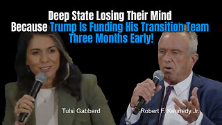 Deep State Losing Their Mind Because Trump Is Funding His Transition Team Three Months Early!