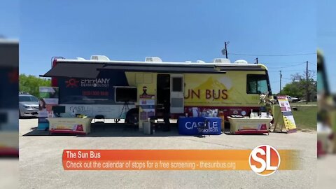 Free skin cancer screening on The Sun Bus