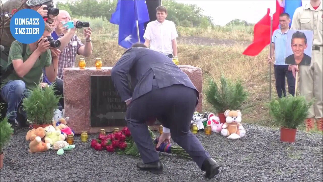 RPD - Cérémonie commémorative en l'honneur des victimes du crash du MH17 - 17 juillet 2020