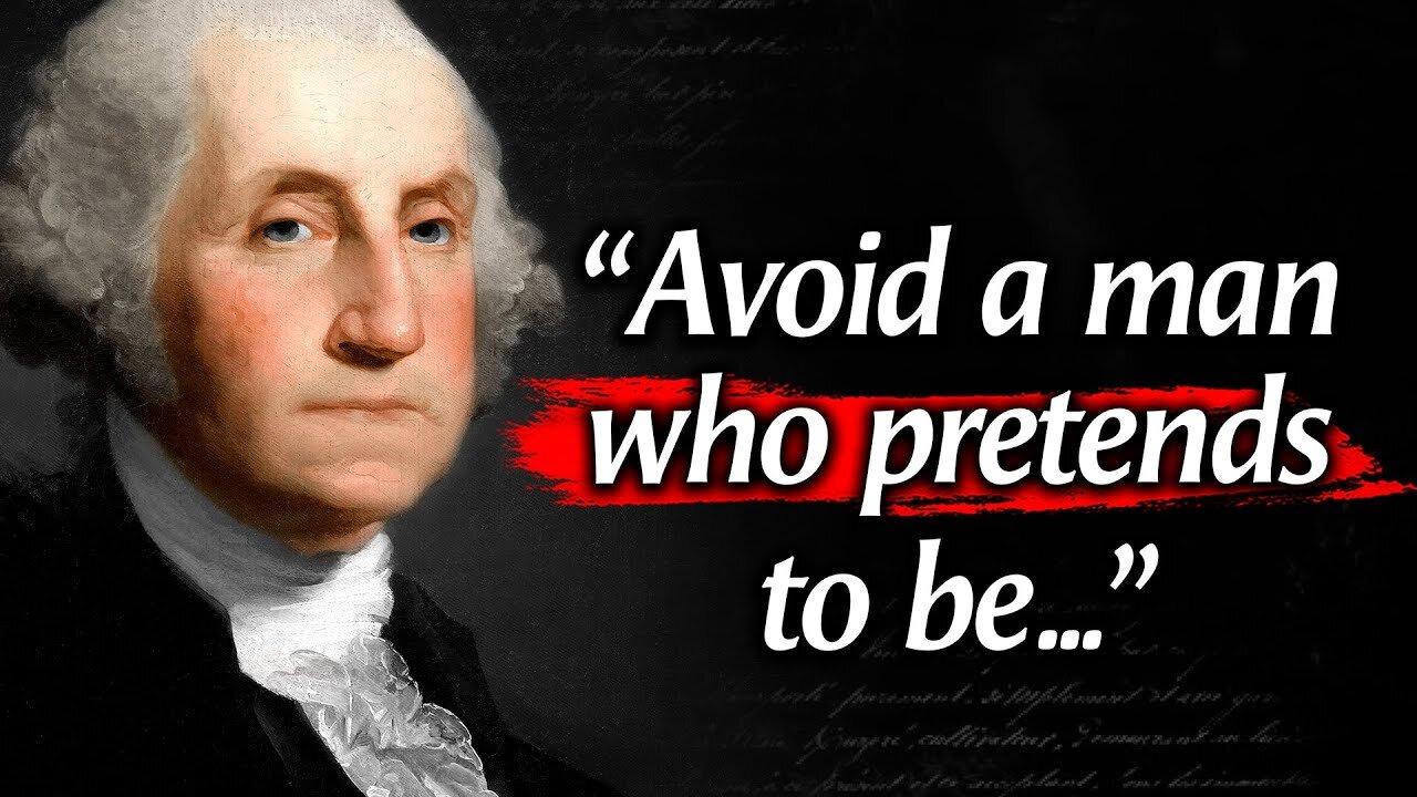 George Washington's Quotes which are better known in youth to not to Regret in Old Age