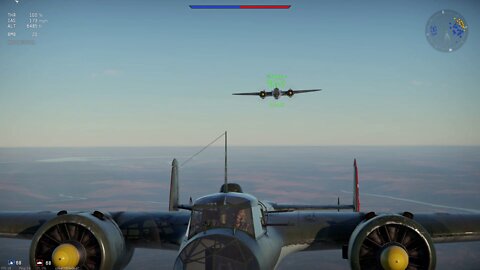 War Thunder - German DO 17 Z-2 demo (BR 1.7) / Deutsche DO 17 Z-2 Demo (BR 1.7)