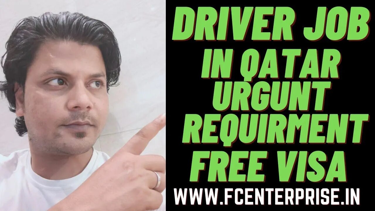 Driver job Vacancy in Qatar | new Driver jobs 2022 in Doha Qatar