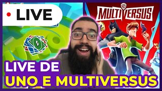 Live de UNO até as 20:00 e Multiversus depois AO VIVO #uno #aovivo #aovivonoyoutube #multiversus