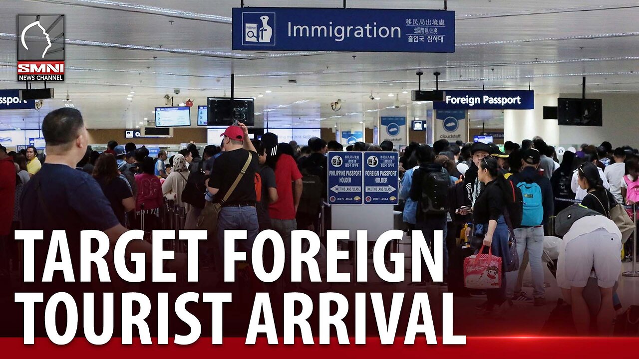 4.8-M target foreign tourist arrival sa Pilipinas ngayong taon, malapit nang maabot