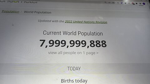 8 BILLION WORLD POPULATION IN OUR CLASS