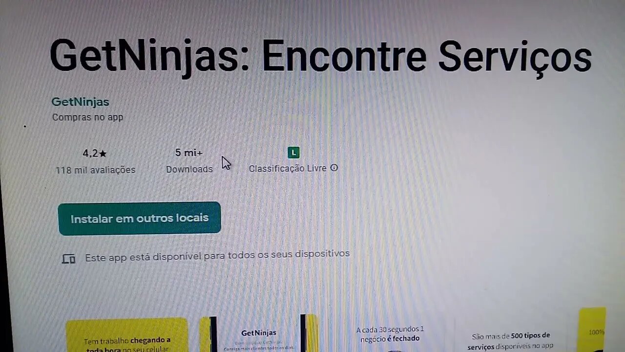 Getninjas como fuciona e confiável.vale muito com configurações atualizadas 2022
