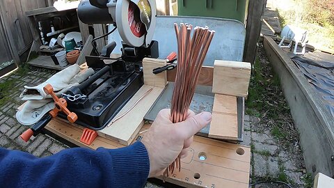 Evolution Rage 4 Metal Chop Saw - Cutting #6 AWG Copper Wire and Power Tool Power Source Hack