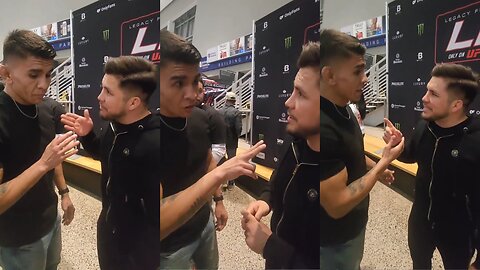 Mario Bautista Confront Henry Cejudo in Public for Not Fighting Him