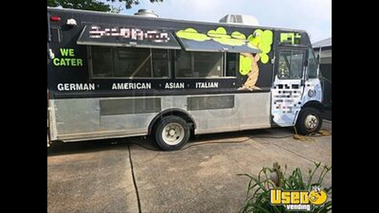 Used 27' Freightliner MT45 Diesel Food Truck with Pro-Fire Suppression for Sale in Texas